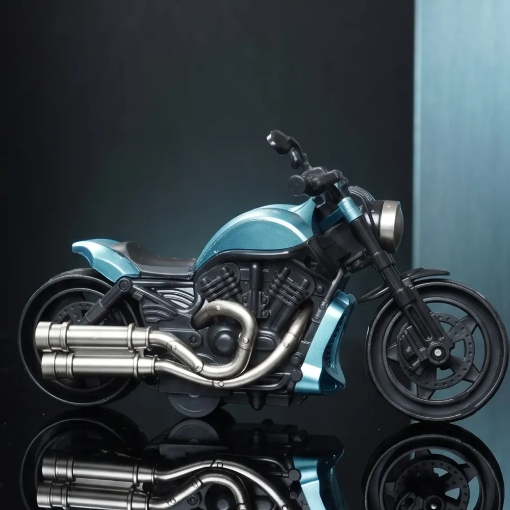 Super Harley Toy Motorcycle – Blue