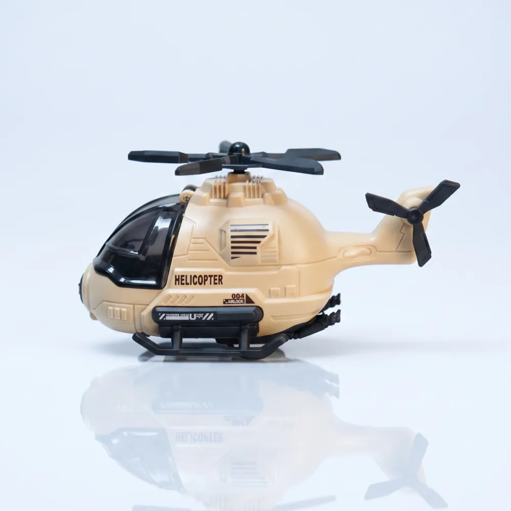 Kids Toy Helicopter – Cream