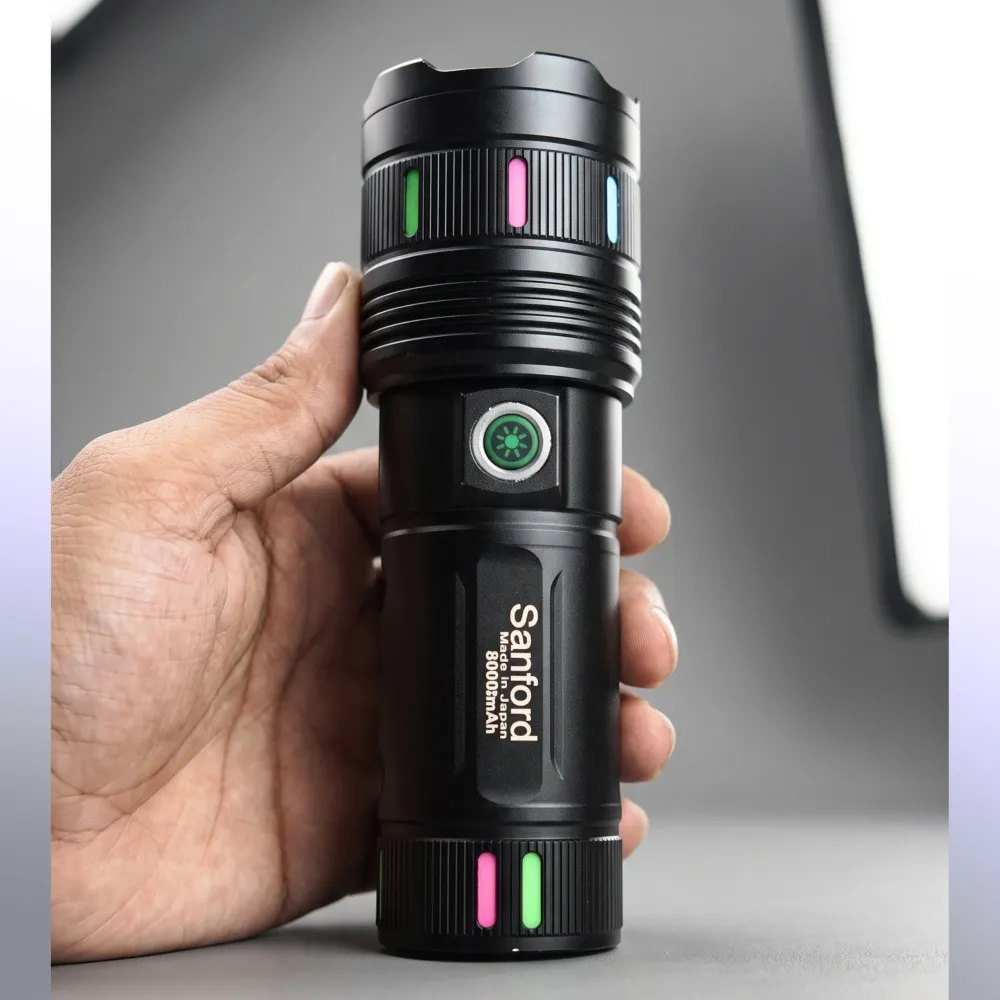 Sanford Super Bright Rechargeable LED Flashlight