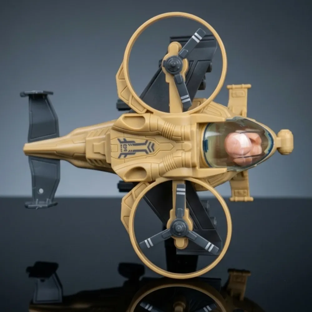 Mini Fighter Drone Toy – Yellow (Remote Control)