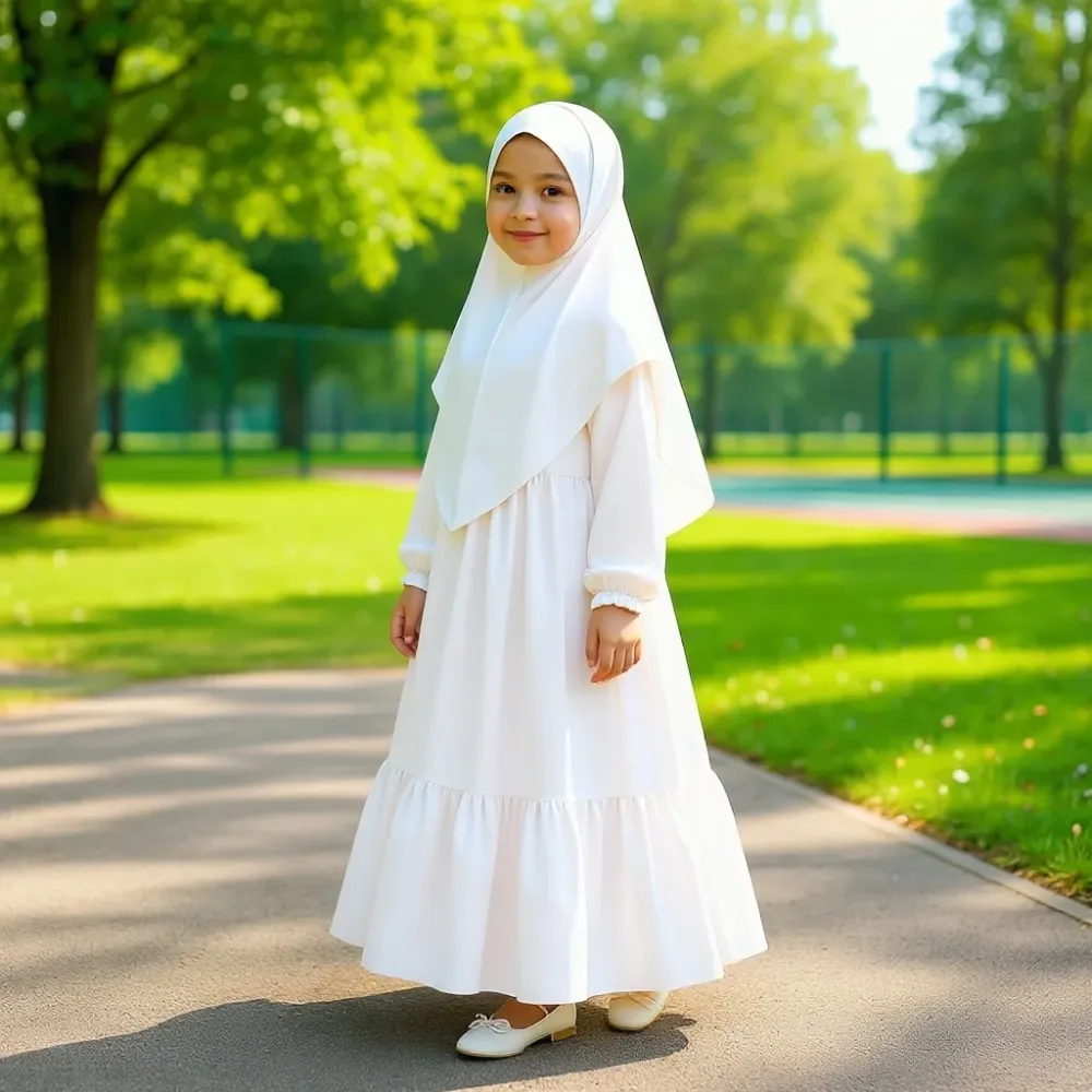 Kids Abaya Borka – KCA108