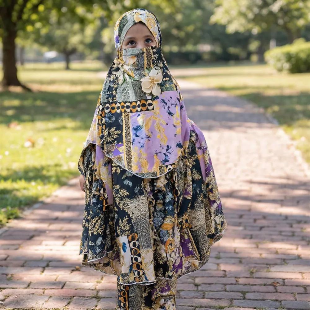 Kids Cherry Khimar Set – KCKS128