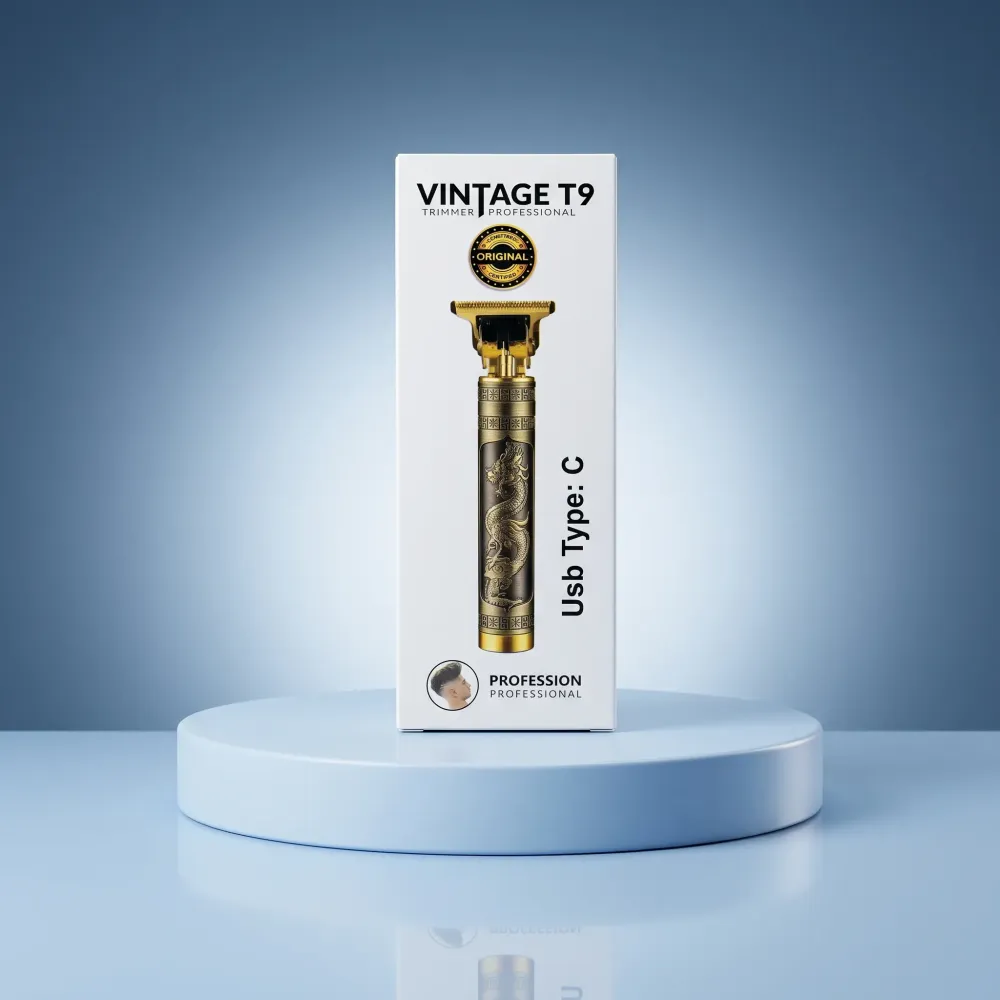 Vintage T9 Professional Trimmer – Golden