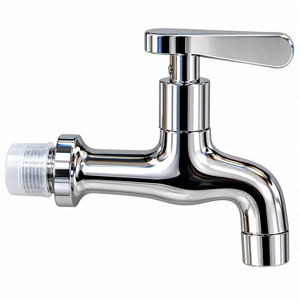 SANITEC Long Lever Bib Cock – PLBC101