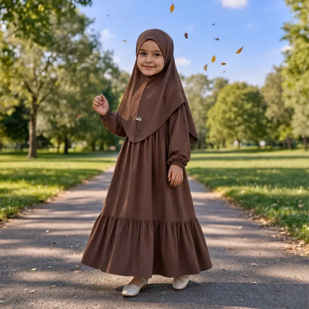 Kids Abaya Borka – KCA107