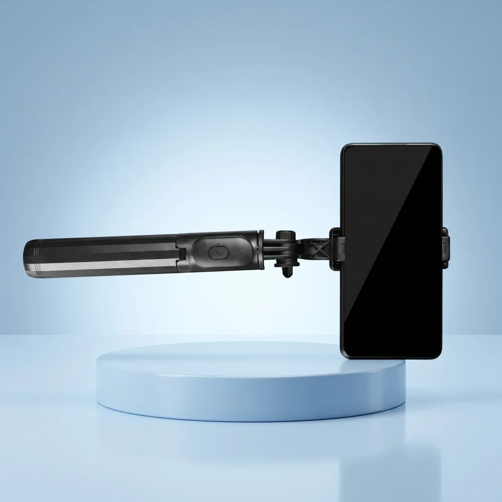 Q07 Tripod Selfie Stick 100cm with Bluetooth Remote