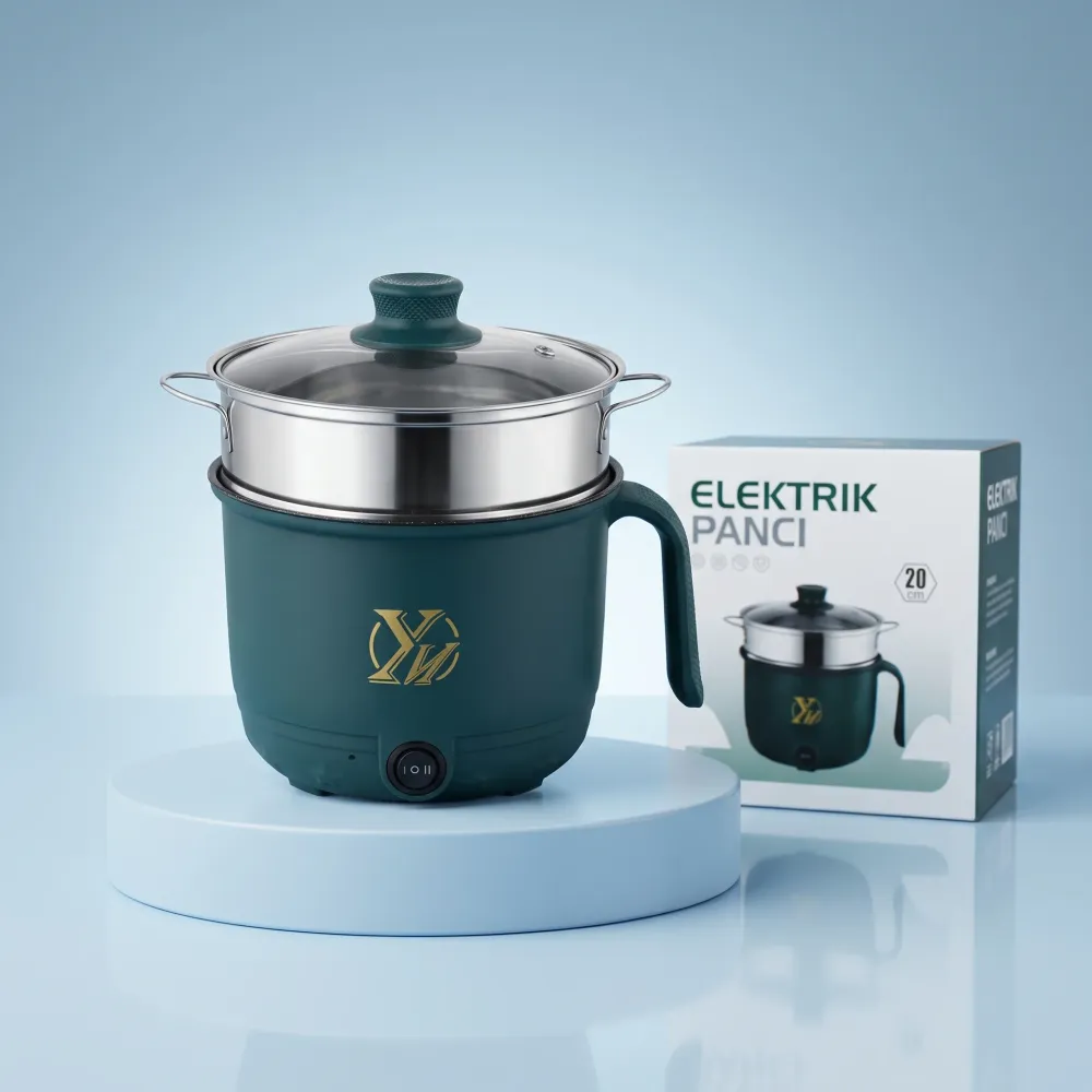 Electric Non-Stick Mini Rice Cooker – 500g Multi-Cooker